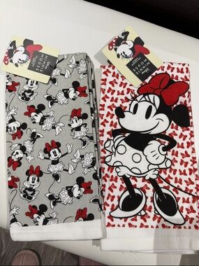 Disney Minnie Mouse Kitchen Towels BNWT